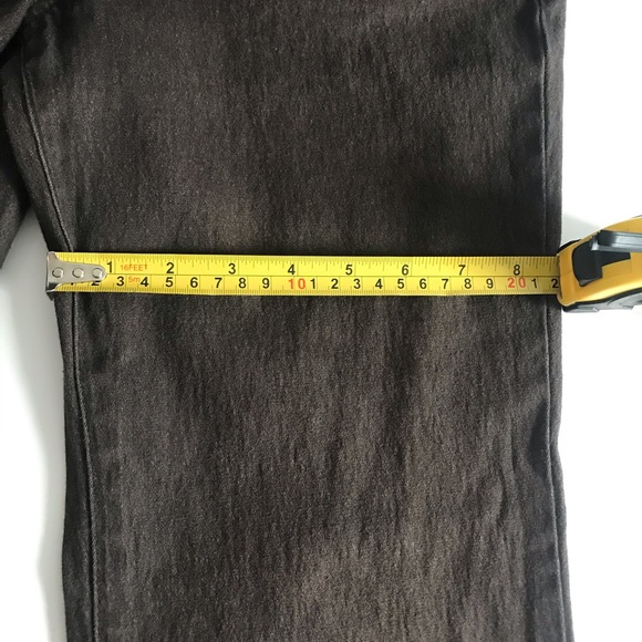 Diane Gilman Chocolate Brown Regular Rise Winter Jeans - Picture 6 of 16